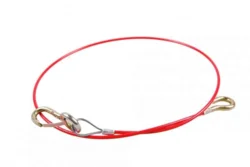 sikkerhedswire med krog