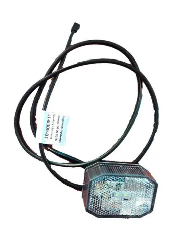 Aspöck Flexipoint LED Hvid, 12V med 1 mtr. DC ledning