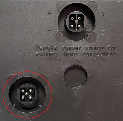 AJBA baglygte Højre