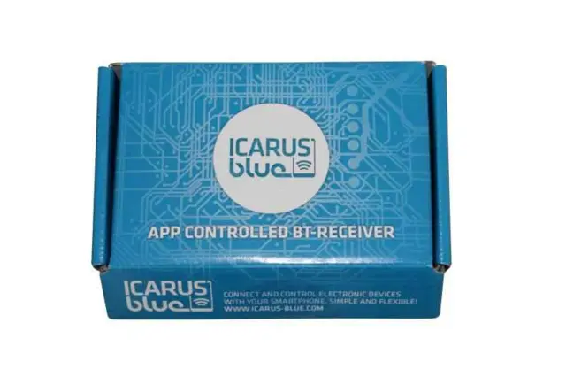 ICARUS blue Basic modtager og App til Tiptrailer
