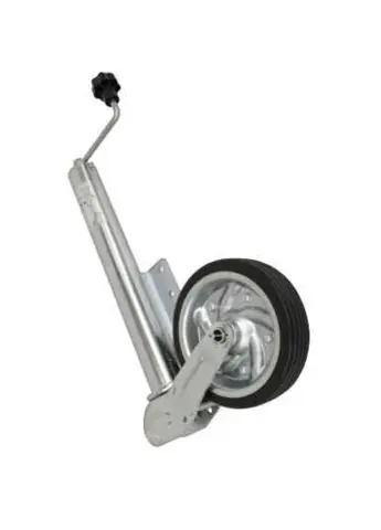 Justerbar Kartt støttehjul med automatisk klapbar 500 kg