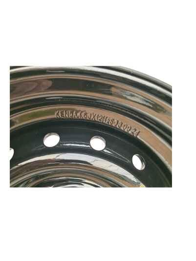 155/70 R12C 104N Trailerhjul. Sort Fælg