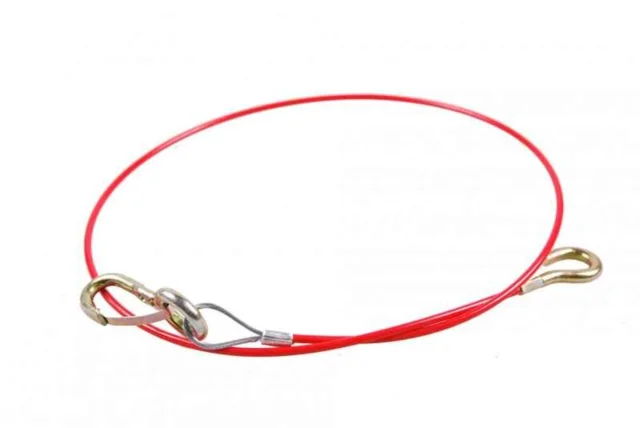 sikkerhedswire med krog