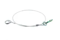 Sikkerhedswire til påløbsbremse 150 cm