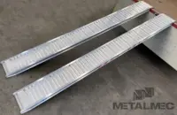Aluramper 2100 kg. 2995 x 300 x 85 mm Plan overflade