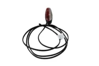 Aspöck Flexipoint II LED Rød Hvid med 2,5 m DC kabel